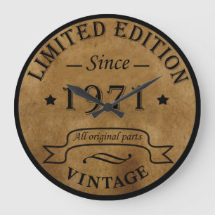 Geboren in 1971 op leeftijd grote klok