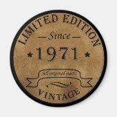 Geboren in 1971 op leeftijd magneet (Voorkant)