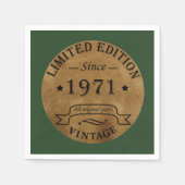 Geboren in 1971 op  leeftijd servet (Voorkant)