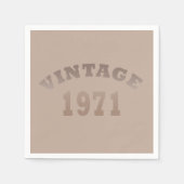 Geboren in 1971 op  leeftijd servet (Voorkant)