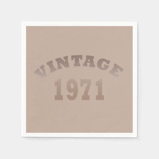 Geboren in 1971 op  leeftijd servet (Voorkant)