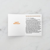 Geboren in 1971 Plechtige feiten Kaart (Binnen)