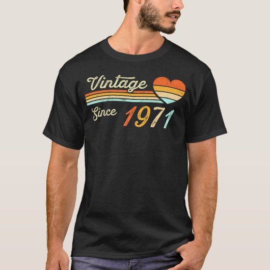 Geboren in 1971 Verjaardag Dames T-shirt (Voorkant)