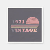 geboren in 1971  verjaardag servet (Voorkant)