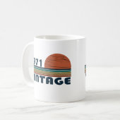 Geboren in 1971  verjaardagscadeau koffiemok (Voorkant links)