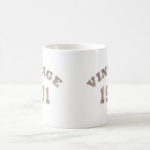 Geboren in 1971  verjaardagscadeau koffiemok (Center)