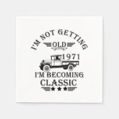 geboren in 1971  verjaardagscadeau mannen cadeau servet (Voorkant)