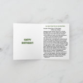 Geboren in 1972, Birthday Fun Facts Kaart (Binnen)