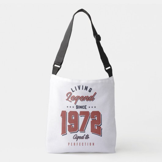 Geboren in 1972. crossbody tas (Voorkant)