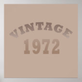 Geboren in 1972 op  verjaardag poster (Voorkant)