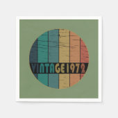 Geboren in 1972 op  verjaardag servet (Voorkant)