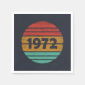 Geboren in 1972 op  verjaardag servet (Voorkant)