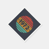 Geboren in 1972 op  verjaardag servet (Hoek)