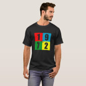 Geboren in 1972 Retro 50th Limited Edition Bi T-shirt (Voorkant volledig)