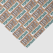 Geboren in 1972 tissuepapier (Detail)