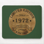 geboren in 1972  verjaardag muismat (Voorkant)