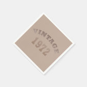 geboren in 1972  verjaardag servet (Hoek)