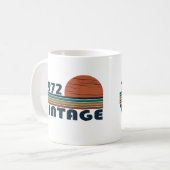 Geboren in 1972  verjaardagscadeau koffiemok (Voorkant links)