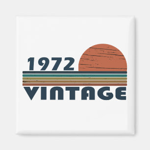 Geboren in 1972  verjaardagscadeau magneet