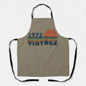 Geboren in 1972  verjaardagscadeau schort (Voorkant)