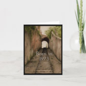 Geboren in 1973 kaart (Voorkant)