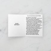 Geboren in 1973 kaart (Binnen)