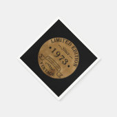 Geboren in 1973 op  verjaardag servet (Hoek)