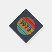 Geboren in 1973 op  verjaardag servet (Hoek)