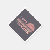 geboren in 1973 verjaardag servet (Hoek)