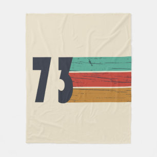 Geboren in 1973  verjaardagscadeau fleece deken