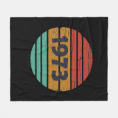 Geboren in 1973  verjaardagscadeau fleece deken (Voorkant (Horizontaal))