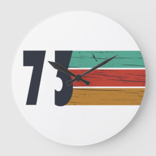 Geboren in 1973  verjaardagscadeau grote klok