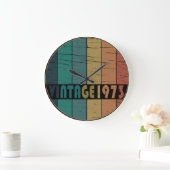 Geboren in 1973  verjaardagscadeau grote klok (Huis)