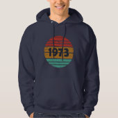 Geboren in 1973  verjaardagscadeau hoodie (Voorkant)