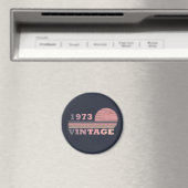 Geboren in 1973  verjaardagscadeau magneet (Insitu (Vaatwasser))