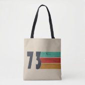 Geboren in 1973  verjaardagscadeau tote bag (Voorkant)