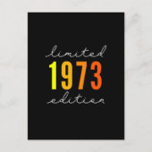 Geboren in 1973 verjaardagsgeschenken briefkaart (Voorkant)