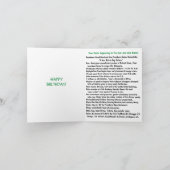 Geboren in 1974, Birthday Fun Facts Kaart (Binnen)