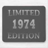 Geboren in 1974 op 49ste verjaardag muismat (Voorkant)