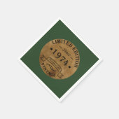 Geboren in 1974 op  verjaardag servet (Hoek)