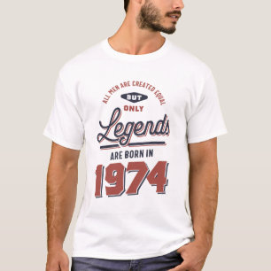Geboren in 1974. t-shirt