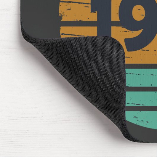 Geboren in 1974  verjaardagscadeau muismat (Hoek)