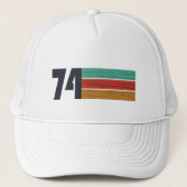 Geboren in 1974  verjaardagscadeau trucker pet (Voorkant)