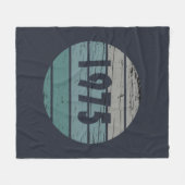 Geboren in 1975  50ste verjaardagscadeau fleece deken (Voorkant (Horizontaal))