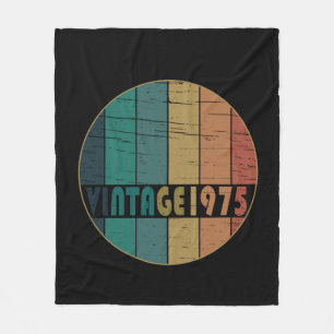Geboren in 1975  50ste verjaardagscadeau fleece deken