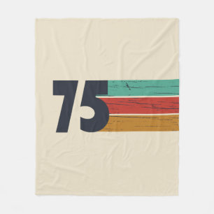 Geboren in 1975  50ste verjaardagscadeau fleece deken