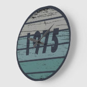 Geboren in 1975  50ste verjaardagscadeau grote klok (Hoek)