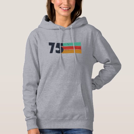 Geboren in 1975  50ste verjaardagscadeau hoodie (Voorkant)