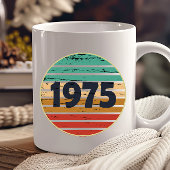 Geboren in 1975  50ste verjaardagscadeau koffiemok