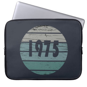 Geboren in 1975  50ste verjaardagscadeau laptop sleeve